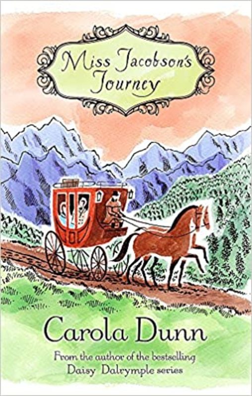Book cover for "Miss Jacobson's Journey" by Carola Dunn