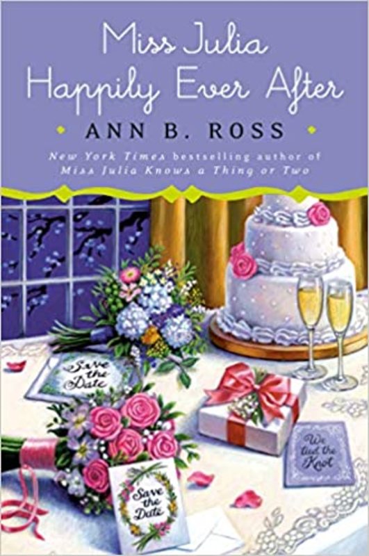 Book cover for "Miss Julia Happily Ever After" by Ann B Ross