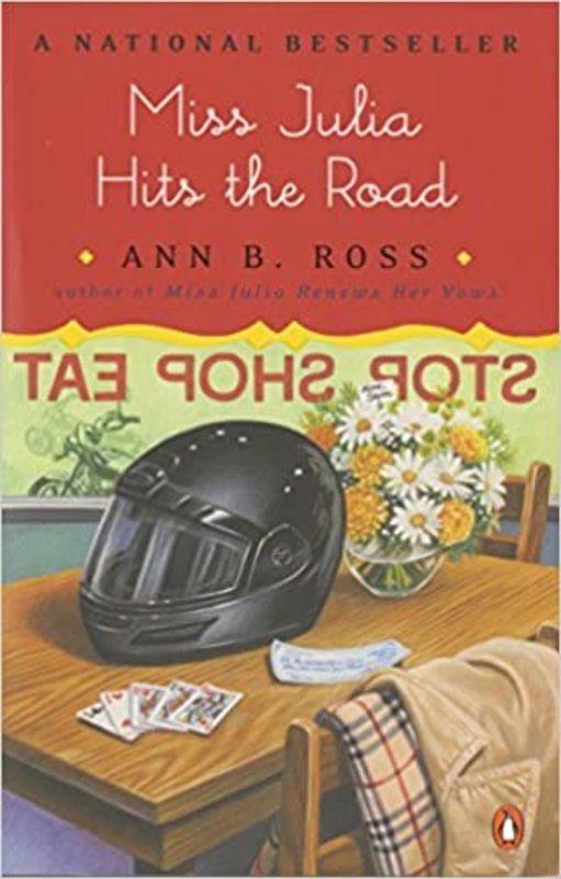 Book cover for "Miss Julia Hits the Road" by Ann B Ross