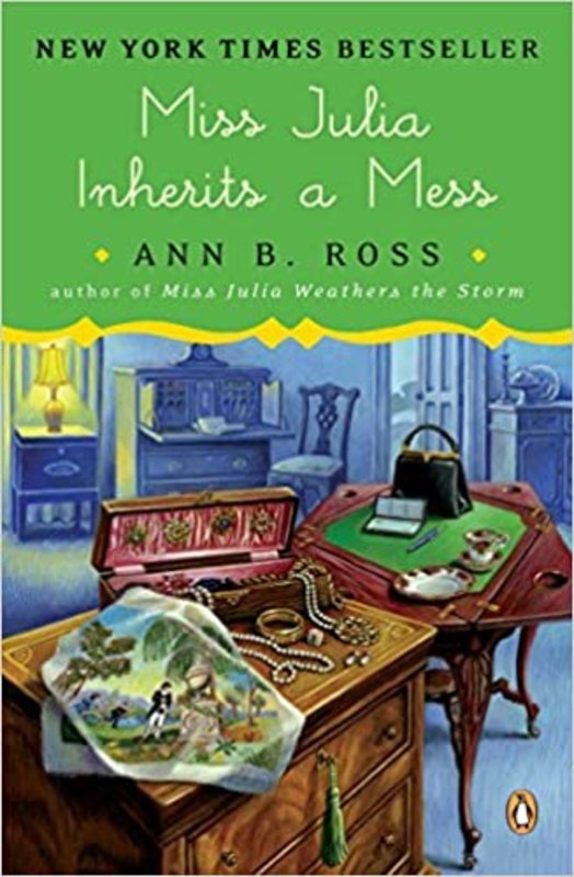 Book cover for "Miss Julia Inherits a Mess" by Ann B. Ross