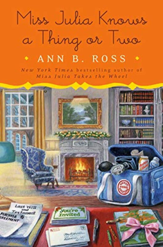 Book cover for "Miss Julia Knows a Thing or Two" by Ann B Ross