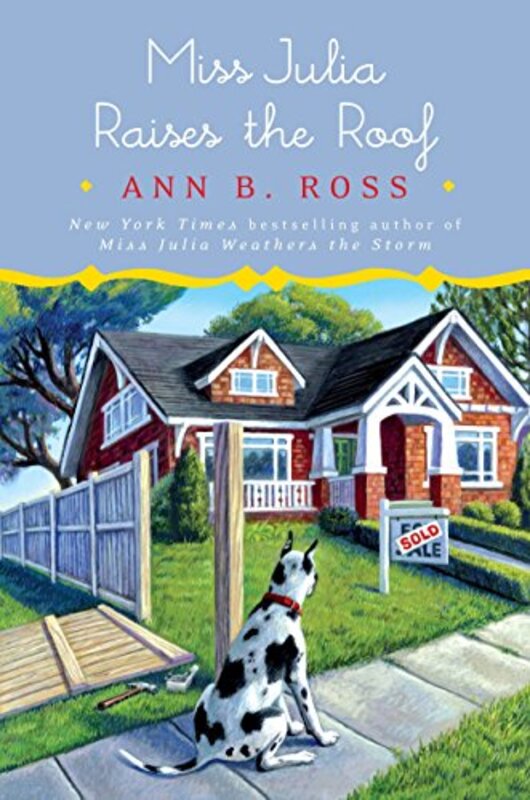 Book cover for "Miss Julia Raises the Roof" by Ann B Ross