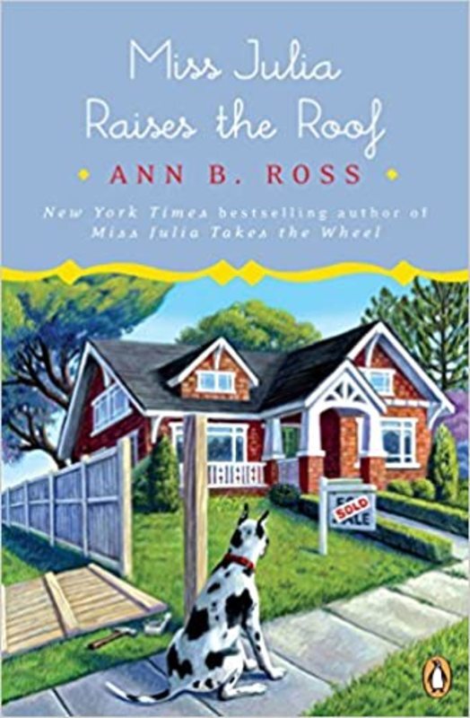 Book cover for "Miss Julia Raises the Roof" by Ann B. Ross