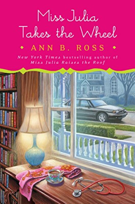 Book cover for "Miss Julia Takes the Wheel" by Ann B Ross