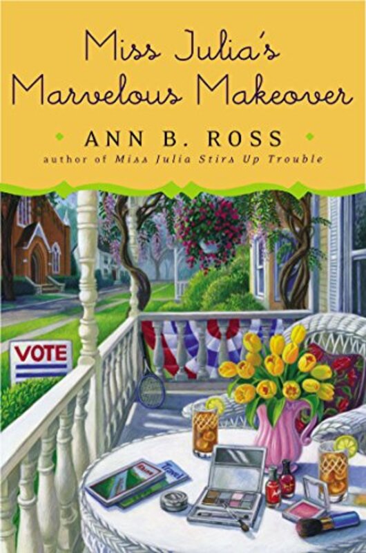 Book cover for "Miss Julia's Marvelous Makeover" by Ann B Ross