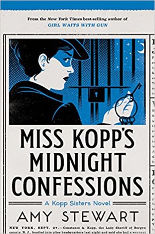 Book cover for "Miss Kopp's Midnight Confessions" by Amy Stewart