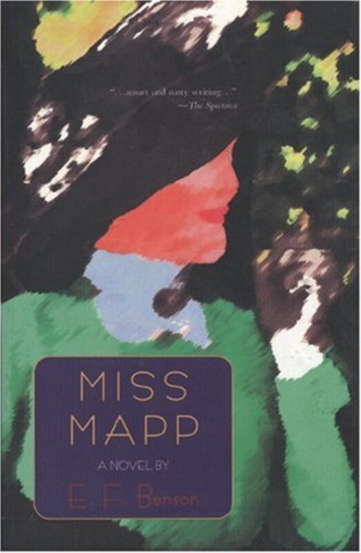 Book cover for "Miss Mapp" by EF Benson