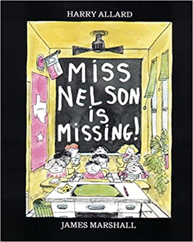 Book cover for "Miss Nelson Is Missing!" by Harry G. Allard Jr.