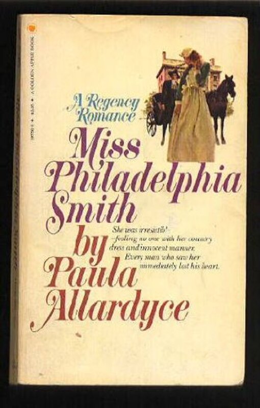 Book cover for "Miss Philadelphia Smith" by Charity Blackstock