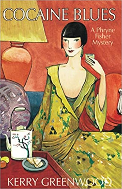 Book cover for "Miss Phryne Fisher Investigates" by Kerry Greenwood