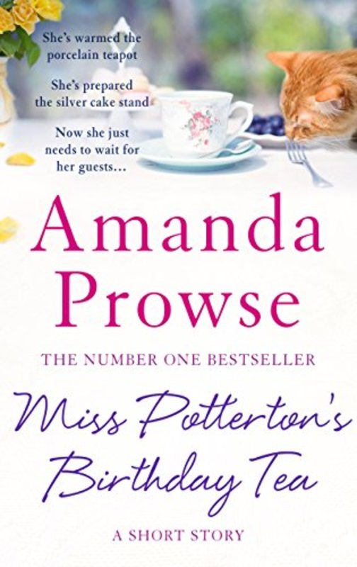 Book cover for "Miss Potterton's Birthday Tea" by Amanda Prowse