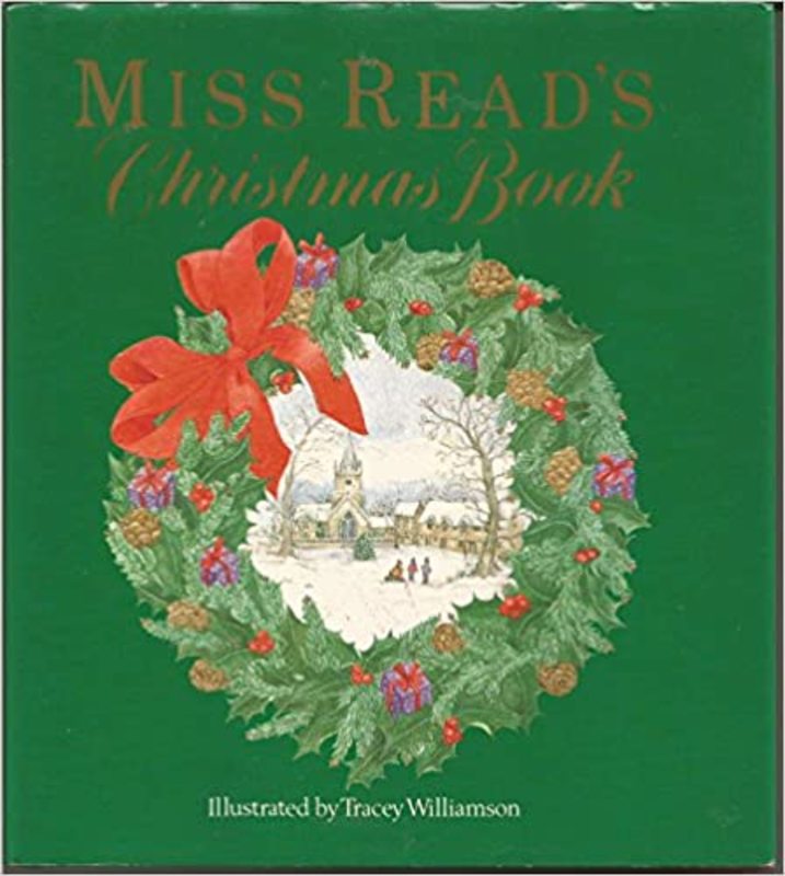 Book cover for "Miss Read's Christmas Book" by Miss Read