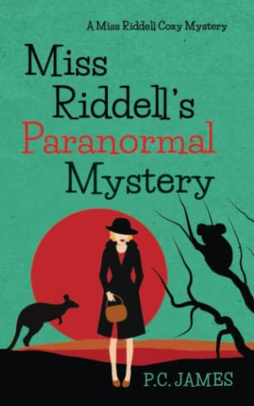 Book cover for "Miss Riddell's Paranormal Mystery" by PC James