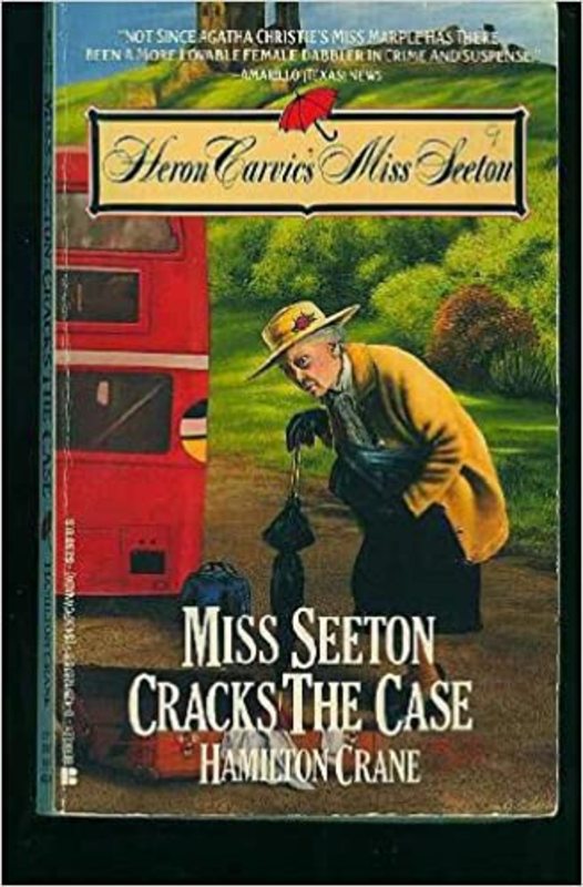 Book cover for "Miss Seeton Cracks the Case" by Sarah J Mason