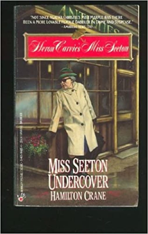 Book cover for "Miss Seeton Undercover" by Sarah J Mason