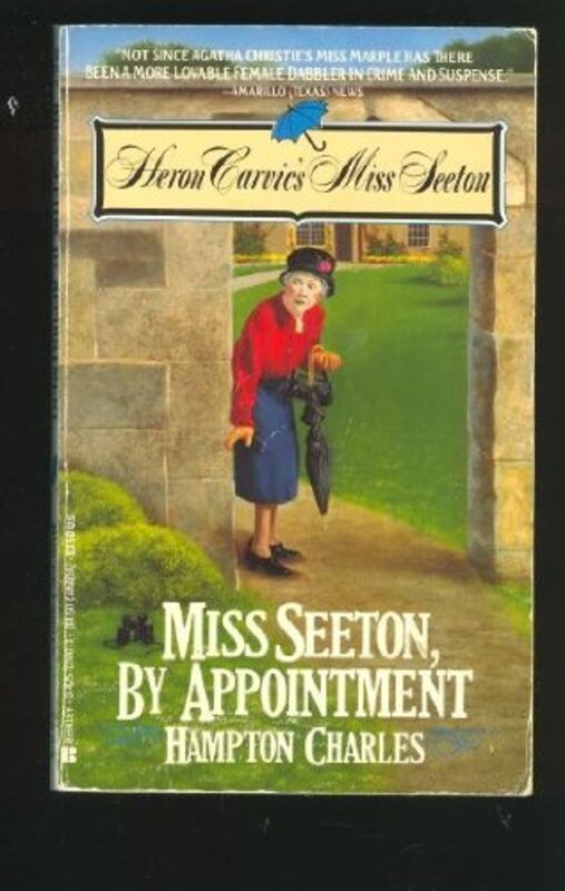 Book cover for "Miss Seeton by Appointment" by James Melville
