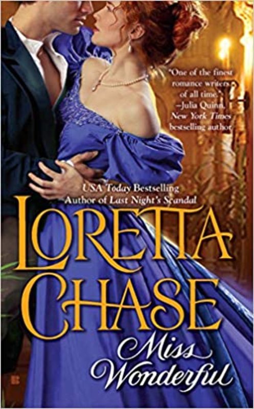 Book cover for "Miss Wonderful" by Loretta Chase