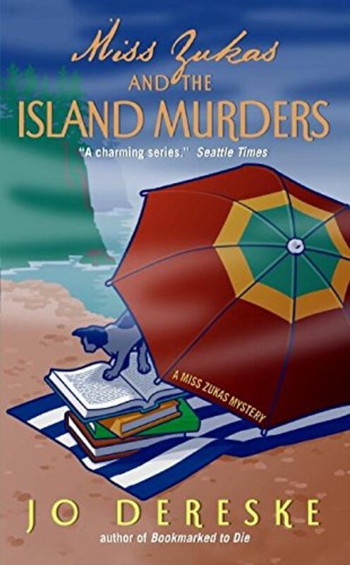 Book cover for "Miss Zukas and the Island Murders" by Jo Dereske