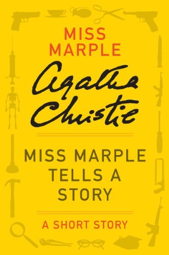 Book cover for "Miss Marple Tells a Story" by Agatha Christie