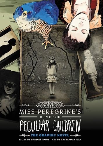 Book cover for "Miss Peregrine's Home for Peculiar Children: The Graphic Novel" by Ransom Riggs