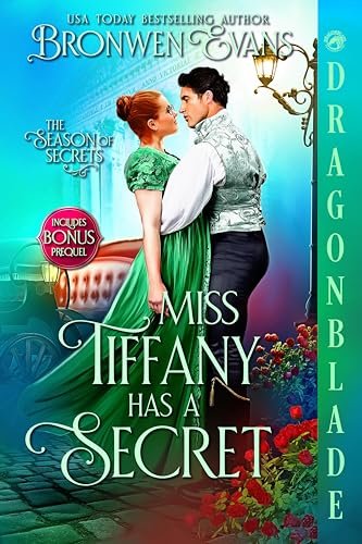 Book cover for "Miss Tiffany Has A Secret" by Bronwen Evans