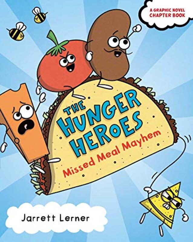Book cover for "Missed Meal Mayhem" by Jarrett Lerner