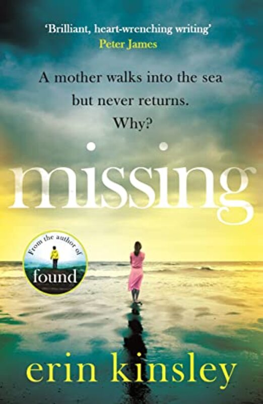 Book cover for "Missing" by Erin Kinsley