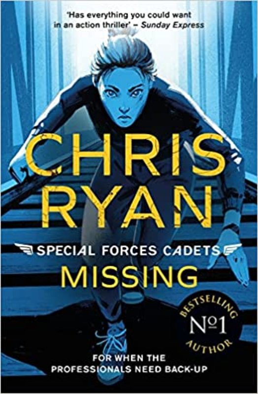 Book cover for "Missing" by Chris Ryan
