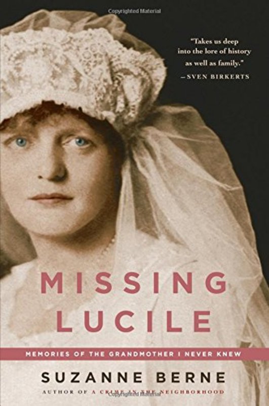 Book cover for "Missing Lucile" by Suzanne Berne