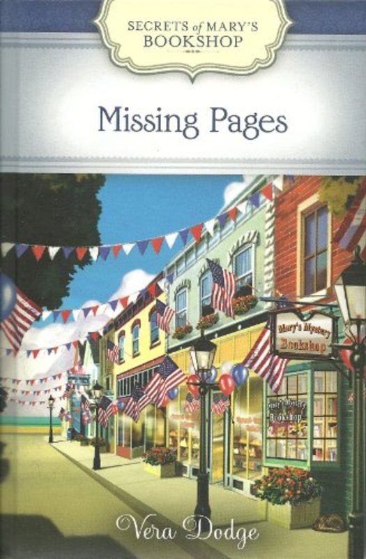 Book cover for "Missing Pages" by Vera Dodge