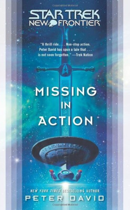 Book cover for "Missing in Action" by Peter David