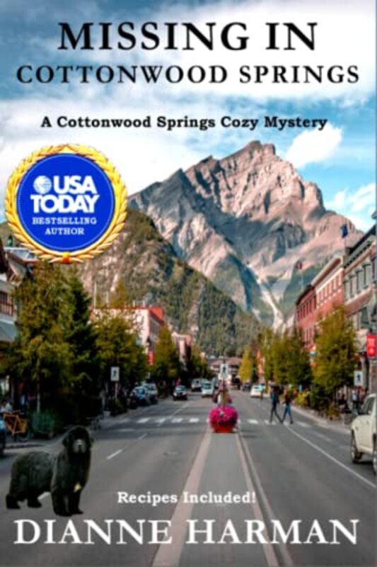 Book cover for "Missing in Cottonwood Springs" by Dianne Harman