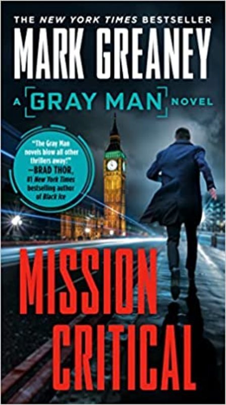 Book cover for "Mission Critical" by Mark Greaney