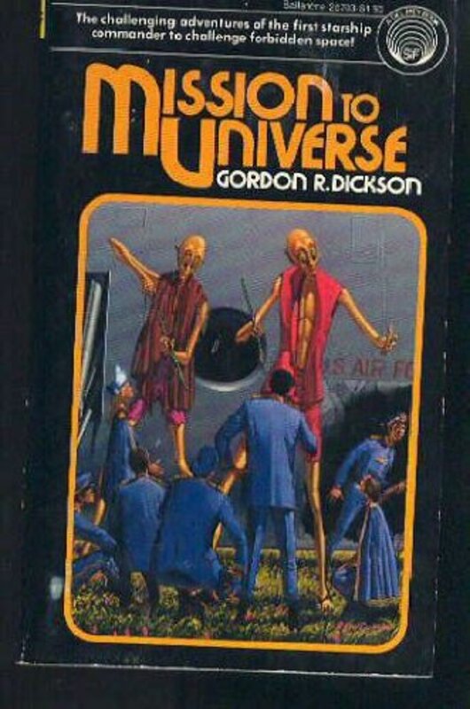 Book cover for "Mission to Universe" by Gordon R Dickson