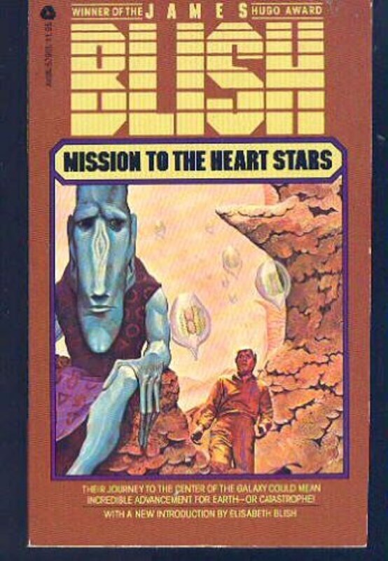 Book cover for "Mission to the Heart Stars" by James Blish
