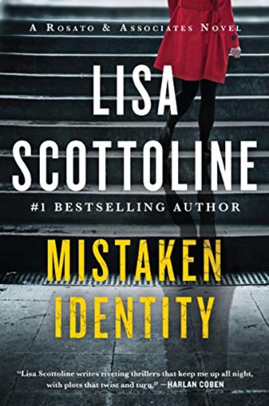 Book cover for "Mistaken Identity" by Lisa Scottoline