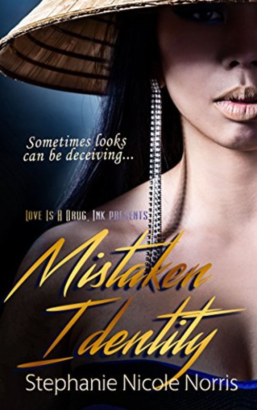 Book cover for "Mistaken Identity" by Stephanie Nicole Norris