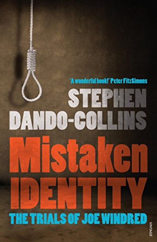 Book cover for "Mistaken Identity" by Stephen Dando Collins