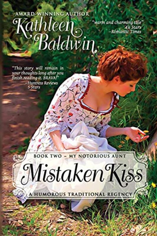 Book cover for "Mistaken Kiss" by Kathleen Baldwin