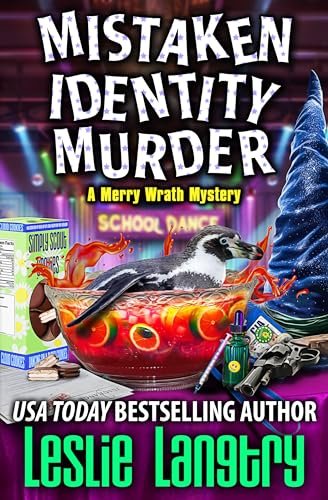 Book cover for "Mistaken Identity Murder" by Leslie Langtry