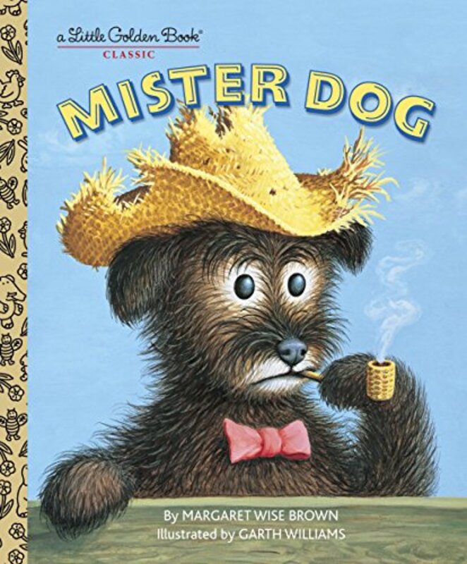 Book cover for "Mister Dog" by Margaret Wise Brown