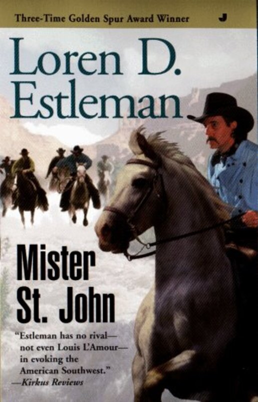 Book cover for "Mister St. John" by Loren D Estleman