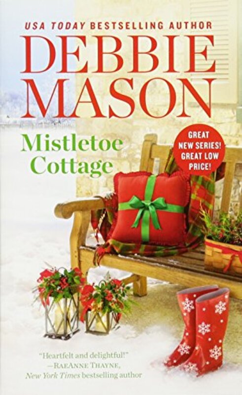 Book cover for "Mistletoe Cottage" by Debbie Mason