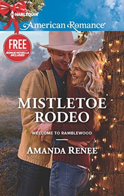 Book cover for "Mistletoe Rodeo" by Amanda Renée