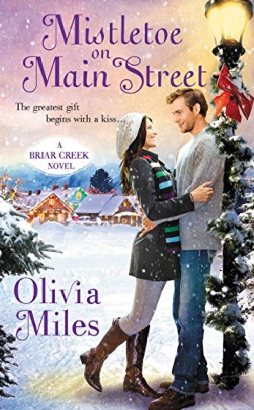 Book cover for "Mistletoe on Main Street" by Olivia Miles