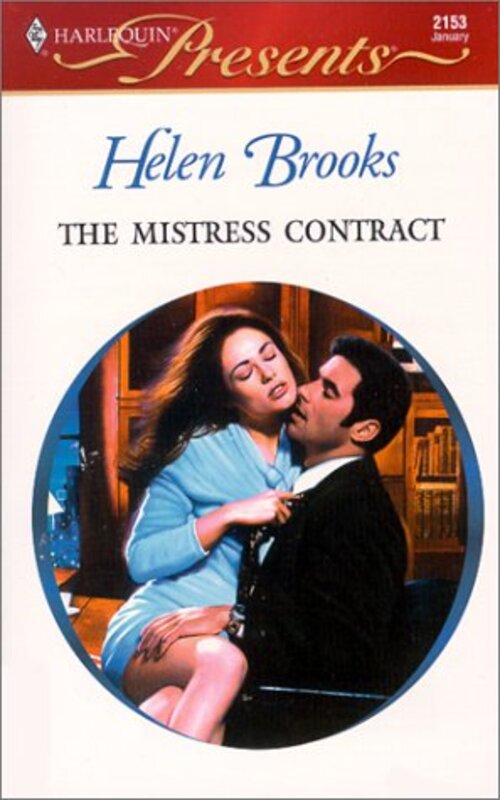 Book cover for "Mistress Contract" by Rita Bradshaw