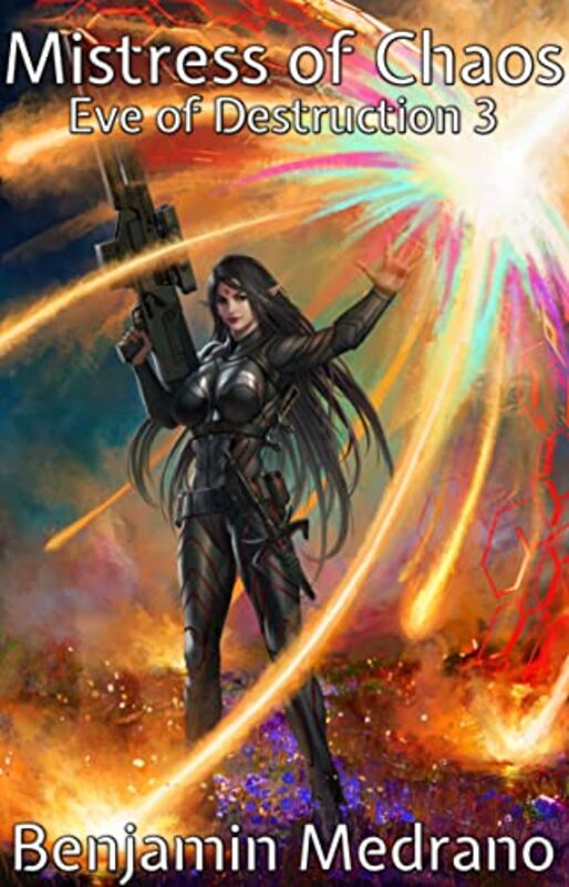 Book cover for "Mistress of Chaos" by Benjamin Medrano