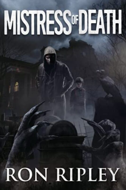 Book cover for "Mistress of Death" by Ron Ripley