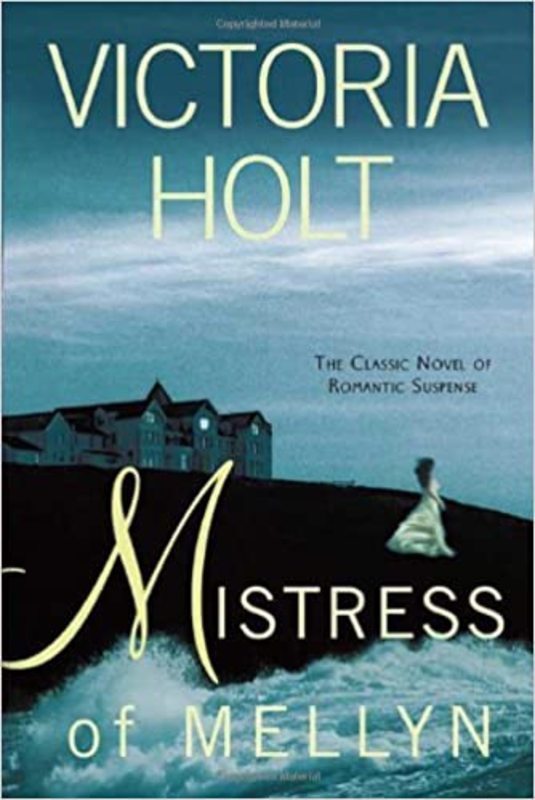 Book cover for "Mistress of Mellyn" by Victoria Holt