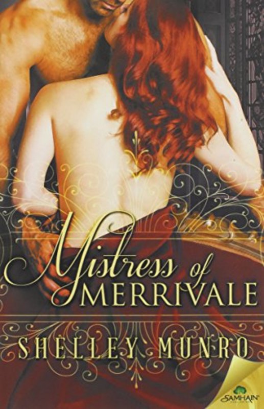 Book cover for "Mistress of Merrivale" by Shelley Munro